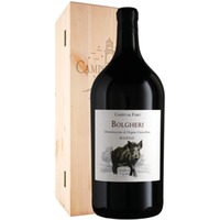Campo al Faro Bolgheri Rosso DOC Jeroboam 3 ℓ, In Holzkiste