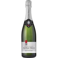 Arthur Metz Crémant d'Alsace AOP Brut Blanc de Blancs 0,75 ℓ