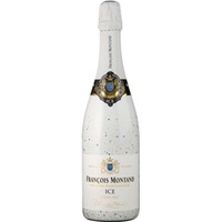 François Montand Ice Vin Mousseux de Qualité Méthode Traditionelle Demi-Sec Blanc de Blancs 0,75 ℓ