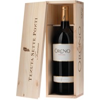 Tenuta Sette Ponti Oreno Toscana IGT Magnum 1,5 ℓ, In Holzkiste