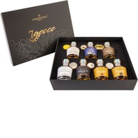 Nannoni Grappe 7Gocce Confezione 7 x 100 ㎖ Flaschen, Schatulle