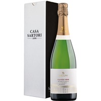 Sartori di Verona Cuvée 1898 Vino Spumante di Qualità Metodo Classico Extra Brut 0,75 ℓ, Geschenketui