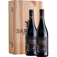 Holzkiste Sartori mit Amarone Reius