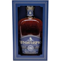 WhistlePig Estate Oak Rye Whiskey Aged 15 Years 0,7 ℓ, Geschenketui