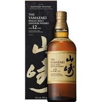 Suntory The Yamazaki Aged 12 Years Single Malt Japanese Whisky 0,7 ℓ, Geschenketui