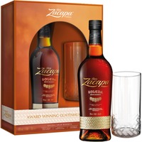 Ron Zacapa Solera Gran Reserva 23 Ron de Guatemala DOP 0,7 ℓ, Geschenkset mit Glas