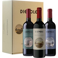 Dievole Petrignano, Catignano, Casanova Chianti Classico DOCG 3 x 0,75 ℓ Flaschen, Wertvoller Karton