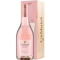 Cà Maiol Roseri Riviera del Garda Classico DOC Valtènesi Chiaretto 0,75 ℓ, In Holzkiste
