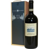 La Poderina Brunello di Montalcino DOCG Magnum 1,5 ℓ, In Holzkiste