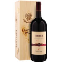 Cantina di Santadi Terre Brune Carignano del Sulcis DOC Superiore Magnum 1,5 ℓ, In Holzkiste