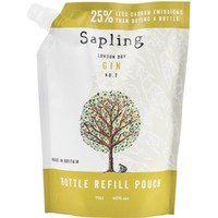 Sapling London Dry Gin 0,7 ℓ, Refill Pouch