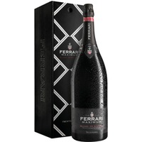 Ferrari Maximum Blanc de Blancs Trento DOC Brut Jeroboam 3 ℓ, In Holzkiste