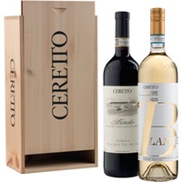 Ceretto-Kiste mit Arneis Blangè und Barolo
