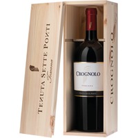 Tenuta Sette Ponti Crognolo Toscana IGT Magnum 1,5 ℓ, In Holzkiste