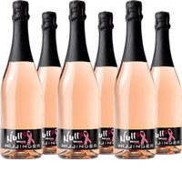 Secco Rosé Pink Ribbon Edition Entalkoholisiertem Schaumwein miz zugese