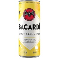 Bacardi Limon & Lemonade in Dose 10,0% Vol., 0,25 Liter