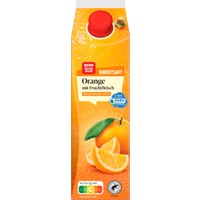 REWE Beste Wahl Orangensaft mit Fruchtfleisch
