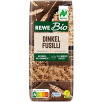 REWE Bio Fusilli Vollkorn Dinkel