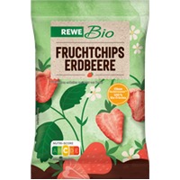 REWE Bio Fruchtchips Erdbeere