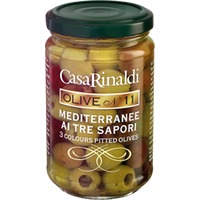 Casa Rinaldi Olive N°11 Mediterrane Oliven drei Farben - entsteint