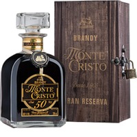 Brandy Monte Cristo 50 años con Estuche de Madera 70 cl