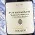 Foradori Fontanasanta Manzoni Bianco 
