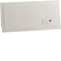 Karte mit Umschlag "JA