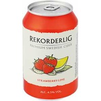 Rekorderlig Swedish Cider Vegan Strawberry-Lime 0,33 l