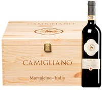 Brunello di Montalcino "Gualto" Riserva DOCG  Original-Holzkiste