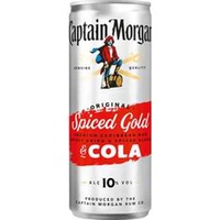 Captain Morgan Spiced Gold & Cola 10% vol. 0,25 l