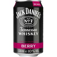 Jack Daniel's mit Berry 10% vol. 0,33 l