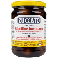 ZUCCATO Cippoline Borettane in Aceto Balsamico di Modena IGP - Glas