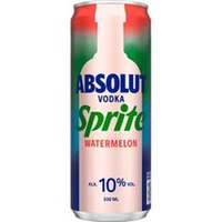 Absolut Vodka Sprite Watermelon 10% vol. 0,33 l