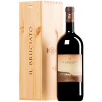 "Il Bruciato" Rosso Bolgheri DOC MAGNUM Original-Holzkiste