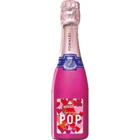 Champagner Pommery Pink POP Hearts, Brut, Champagne AC, 0,2 L, Champagne, Schaumwein