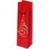 Weihnachtstüte rot 1er Linea Christbaum für 1 Flasche 