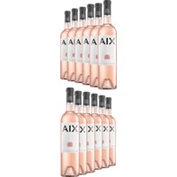 12x „Aix“ Coteaux d'Aix-en-Provence, rosé