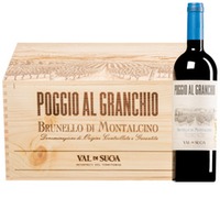 Brunello di Montalcino "Poggio al Granchio" DOCG  Original-Holzkiste