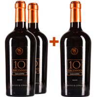 2+1 Decennio Gaglioppo Calabria IGP - Russo & Longo