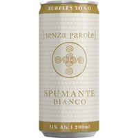 Senza Parole Spumante Bianco - NV - Apulien, Italien