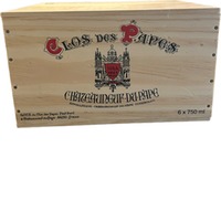 Châteauneuf du Pape rouge 6er Holzkiste