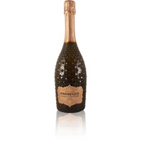 Pizzolato Prosecco Rosé DOC Brut Spumante Veneto Italien Glitzerflasche
